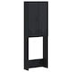 vidaXL Hoorn Dulap de baie 66x25.5x190cm Negru