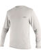 O'Neill Skins UPF 50+ Men's Long Sleeve Sun Protection Shirt White