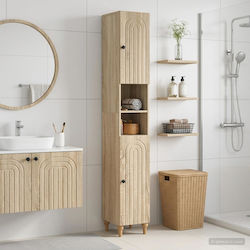 vidaXL Badezimmer-Säulenschrank Boden M30xB31xH...