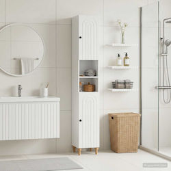 vidaXL Badezimmer-Säulenschrank Boden M30xB31xH...