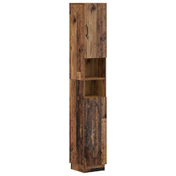 vidaXL Bathroom Floor Column Cabinet 30x31x187c...