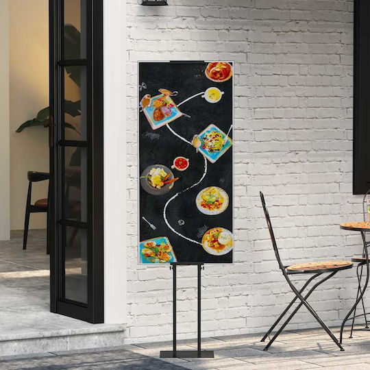 vidaXL Σταντ Προβολής Προϊόντων Π30xΒ23.5xΥ210cm