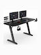 Gaming Desk Nomad Wooden Black 140x60x75cm