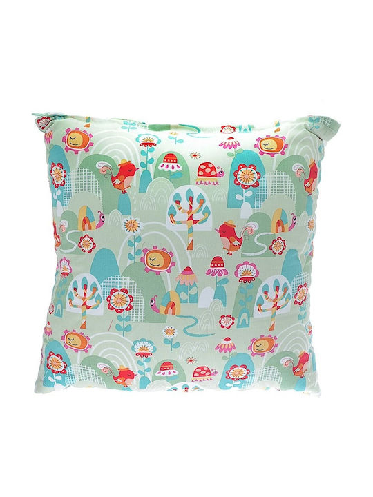 Oxygen Perna Decorativă Pentru Copii Zoașe Turcoaz M144 40x40 cm