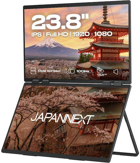 Japannext IPS Φορητό Monitor 23.8" FHD 1920x1080