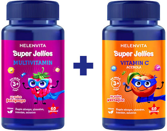 Helenvita Promo Super Jellies Multivitamin 60 Ζελεδάκια