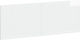 vidaXL Wooden White Bed Headboard 140x50cm