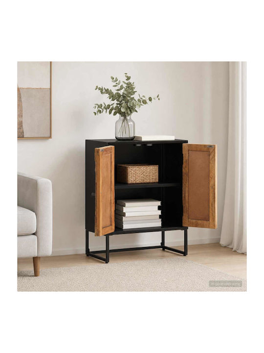 Wooden Sideboard Beige 53x30x70cm