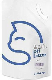 Kitties Silica Gel pH Crystalline Cat Litter With Lavender Scent 2.2kg 5lt