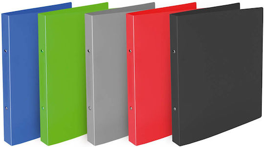 Klammer Plastik Pp 4 Ringe 21x29cm A4 Undurchsichtig Salko