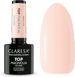 Claresa Top/Base Mäntel für UV/LED Semi-permanente Nagellacke Magnolia