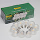 Becuri De Schimb Ghirlandă De Iluminat E12 123led Sferice G40 2700k 24v 10 Bucăți Diamond