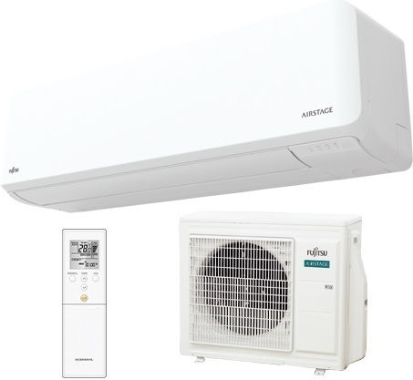 Fujitsu Standard Air Conditioner Inverter 24000 BTU A++/A+ with Ionizer and WiFi