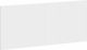 vidaXL Wooden White Bed Headboard 120x50cm