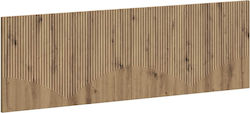 vidaXL Bed Headboard Artisan Oak Wooden Brown 1...