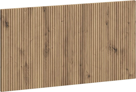 vidaXL Bed Headboard Artisan Oak Wooden Brown 100x50cm