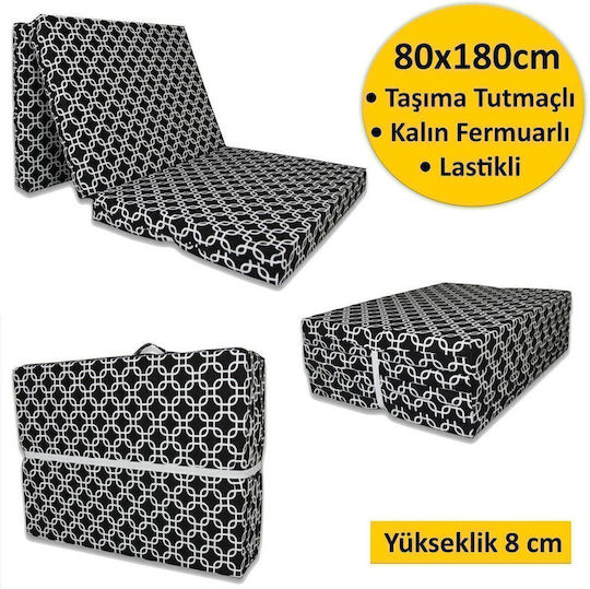 SteweHome Μονό Στρώμα Roll Pack 80x180x8cm