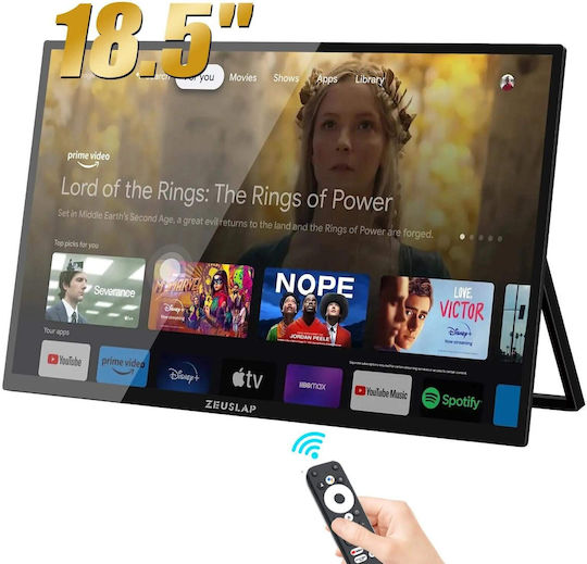 Zeuslap Z18TV Pro IPS Тъч Преносим Монитор 18.5" FHD 1920x1080 с Време на реакция 4ms GTG