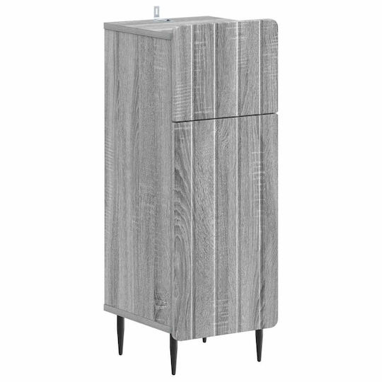 vidaXL Badezimmerschrank 30x31x79,5cm Sonoma