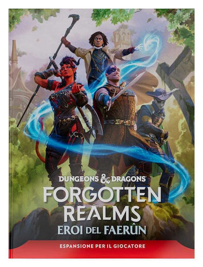 Dungeons & Dragons Rpg Forgotten Realms Eroi Del Faerun Player Expansion *italian Version*