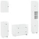 vidaXL Bathroom Vanity Unit without Sink White