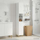 vidaXL Badezimmer-Säulenschrank Boden M30xB31xH...