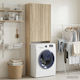vidaXL Badezimmer-Säulenschrank für Boden mit Waschmaschine M66xB25.5xH190cm Sonoma