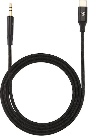 Tellur USB-C Male - 3.5mm Black 1m TLL311111