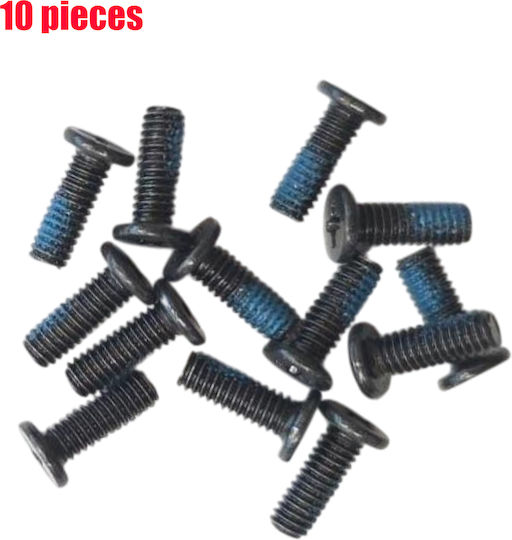 Screws Set Laptop Lenovo Ideapad 320-14isk 80xg 320-15ikb 80xl 320-15abr 80xs 330-15ikb 81de 520-15ikb 81bf 320-15ast 80xv 5s10n82242 90205118 Bottom Case Screws 2.5mm X 7mm 10pcs Code 1-bolt017