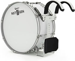 Premier Parade Drum 20"" in White