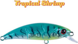HanFishing Zipir 50kg Artificial Bait Minnow 5cm 4.5g Tropical Shrimp HanFishing Zipir 50kg Artificial Bait Minnow 5cm 4.5g Tropical Shrimp