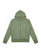 Kids Sweatshirt Cardigan with Hood Khaki