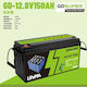 Gdsuper UPS-Batterie Lithium 12.8V 150Ah Gd-06967