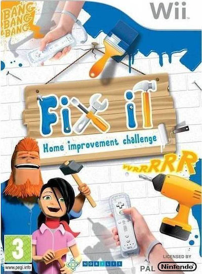 Fix It Home Improvement Challenge Wii Нова