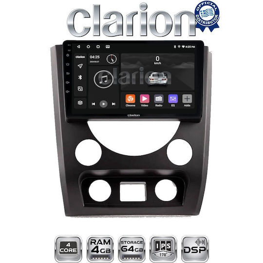 Clarion Auto-Audiosystem Für SsangYong Rexton 2015 > 2016 Bluetooth USB Eingebautes Wi-Fi GPS Apple CarPlay Android Auto