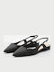 Flache Sandalen Für Damen Schwarz