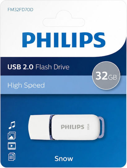 Philips Snow 32GB USB 2.0 Stick Grey