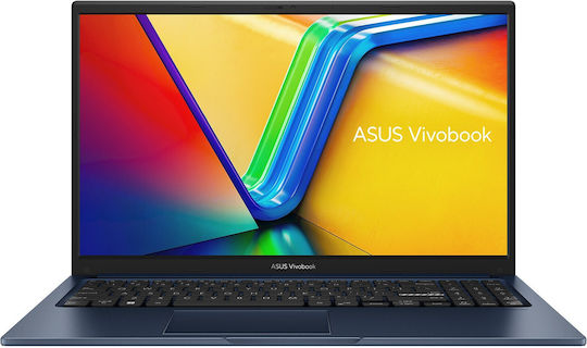 Asus Vivobook 15 R1504VA-BQ477 15.6" FHD (i3-1315U/8GB/512GB SSD/No OS) Quiet Blue (International English Keyboard)