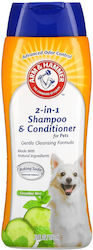 Șampon Balsam 2 În 1 Pentru Câini Arm & Hammer Curățare Eficientă Bicarbonat De Sodiu Fără Lacrimi Aromă De Castravete 591 Ml Șampon Balsam 2 În 1 Pentru Câini Arm & Hammer Curățare Eficientă Bicarbonat De Sodiu Fără Lacrimi Aromă De Castravete 591 Ml