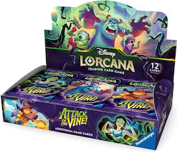 Disney Lorcana Tcg Attack On Vine Booster Display 24 Booster Packs Disney Lorcana Tcg Attack On Vine Booster Display 24 Booster Packs
