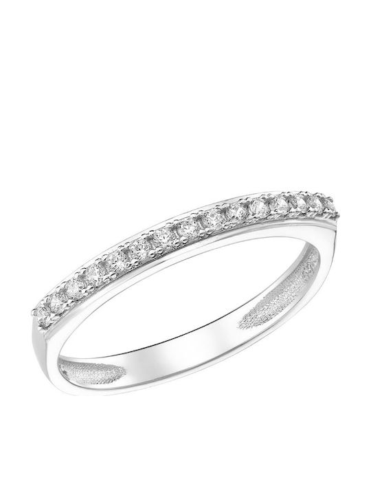 Ioannis Kosmima Women's Ring with Zircon from 9K White Gold