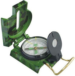 Busolă Lensatica Zamo Militară De Precizie Cu Lupă De Mărire Riglă Diametru 45 Mm Camuflaj Verde