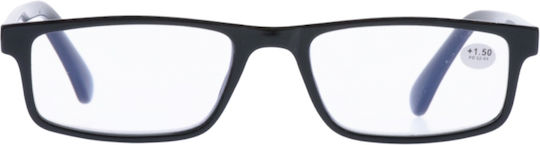 Mode Roy Damen Lesebrillen +1.50 in Schwarz Farbe 42000387