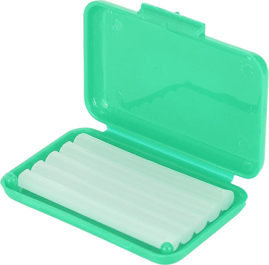 Set 5 Piese de Ceară Ortodontică Zamo Aparate Dentare Transparentă Netoxică 15 G Aromă de Ananas