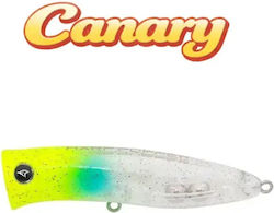 HanFishing Harp Popper 70 Artificial Bait Popper No8 7cm 9gr Canary