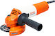 Ruris Ra1200v – Angle Grinder 1200 W 125 Mm Diamond Disc Variable Speed Power Off