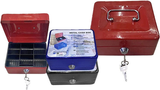 Metal Cash Box with Lock 15x12x8cm Homie 116876