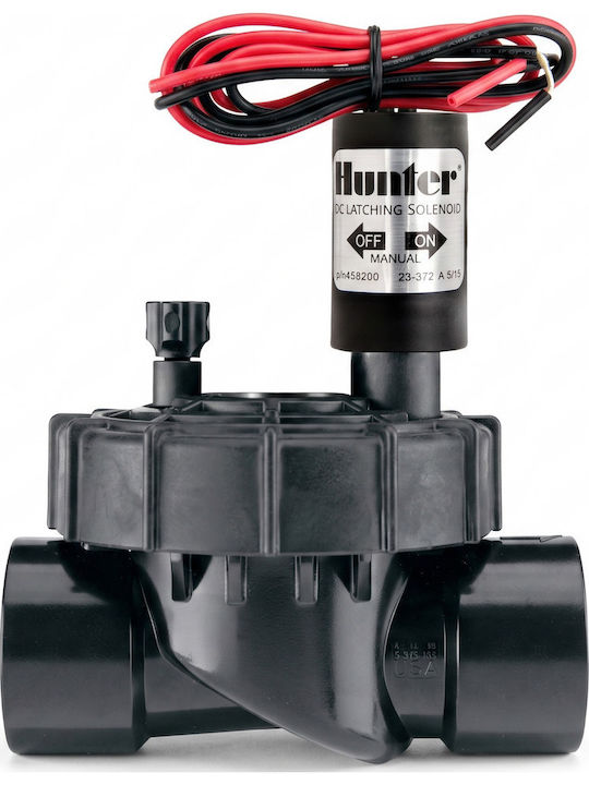 Hunter Industries Elektrische Rasensprenger-Ventil 1" 24V mit Weiblichem Gewinde (M/W) 01-A03-0009