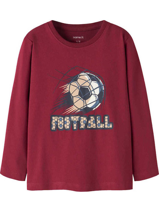 Name It Παιδικό T-shirt Κόκκινη