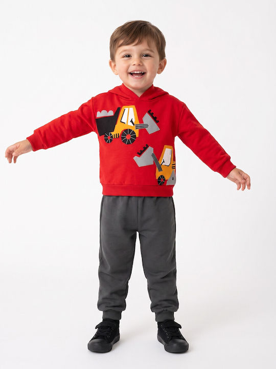 Trax Kids Sweatpants Set Red